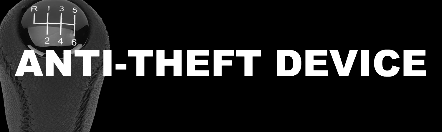 Anti Theft Device Vinyl Sticker, Window Cling or Magnet in UV Laminate Coating - Custom Bumper Sticker, Vinyl Sticker, or Magnet