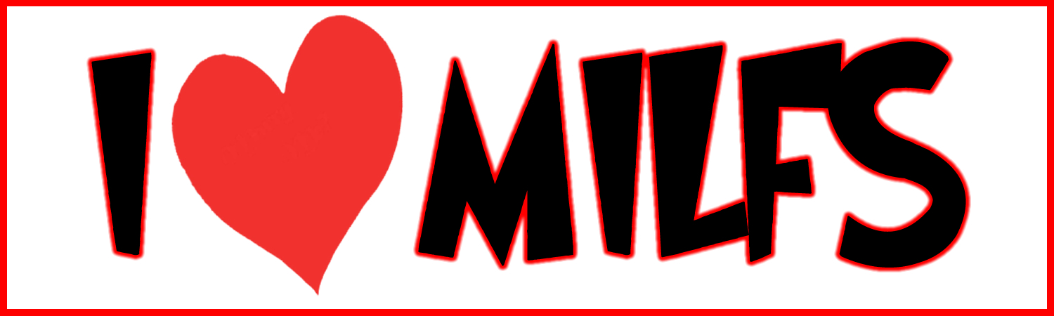 I Love Milfs Custom Vinyl Bumper Sticker, Window Cling or Magnet in UV Laminate Coating - Custom Bumper Sticker, Vinyl Sticker, or Magnet