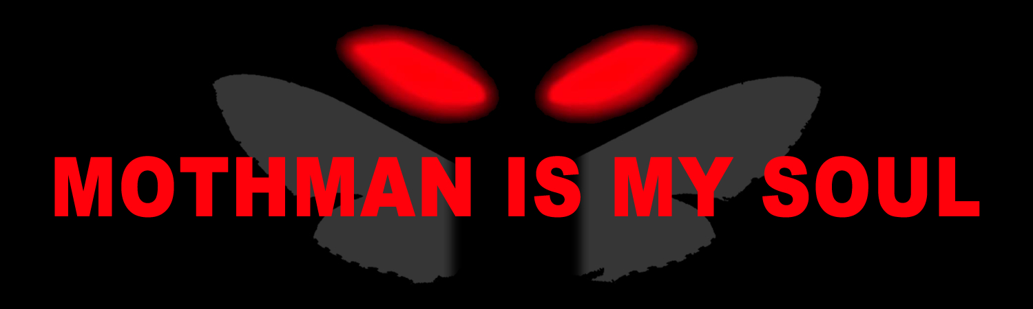 Mothman Is My Soul Custom Vinyl Sticker, Window Cling or Magnet in UV Laminate Coating - Custom Bumper Sticker, Vinyl Sticker, or Magnet