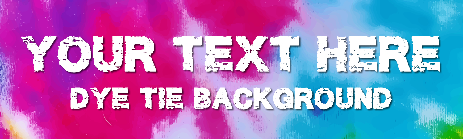 Dye Tie Custom Vinyl Sticker, Window Cling or Magnet in UV Laminate Coating - Custom Bumper Sticker, Vinyl Sticker, or Magnet