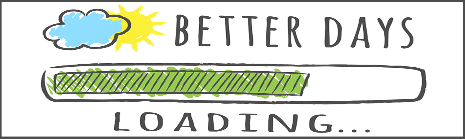 Better Days Loading Custom Vinyl Sticker, Window Cling or Magnet in UV Laminate Coating - Custom Bumper Sticker, Vinyl Sticker, or Magnet