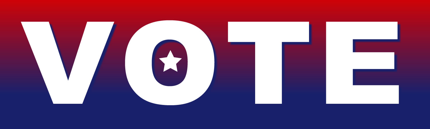 Vote Vinyl Bumper Sticker  Window Cling or Bumper Sticker Magnet in UV Laminate Coating - Custom Bumper Sticker, Vinyl Sticker, or Magnet