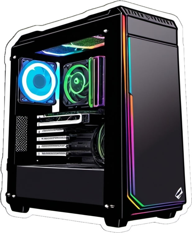 Computer Vinyl Bumper Sticker  Window Cling or Bumper Sticker Magnet in UV Laminate Coating - Custom Bumper Sticker, Vinyl Sticker, or Magnet