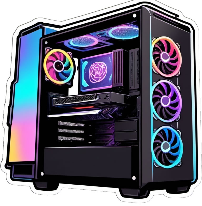 Computer Vinyl Bumper Sticker  Window Cling or Bumper Sticker Magnet in UV Laminate Coating - Custom Bumper Sticker, Vinyl Sticker, or Magnet