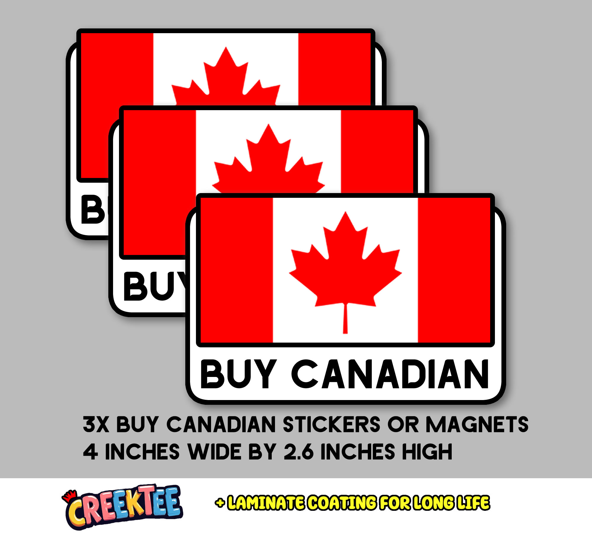 Buy Can Vinyl Sticker  Window Cling or Magnet with Laminate Coating in Various Sizes - Custom Bumper Sticker, Vinyl Sticker, or Magnet